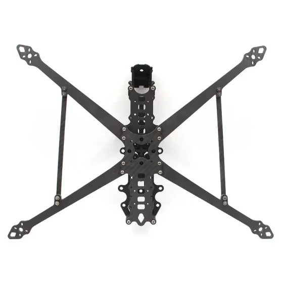 HOT Poisonous Bees 10inch Carbon Fiber Frame Suit X-Type Wheelbase 450mm Suitable for 3110 3112 3115 Motor 10inch Propeller FPV